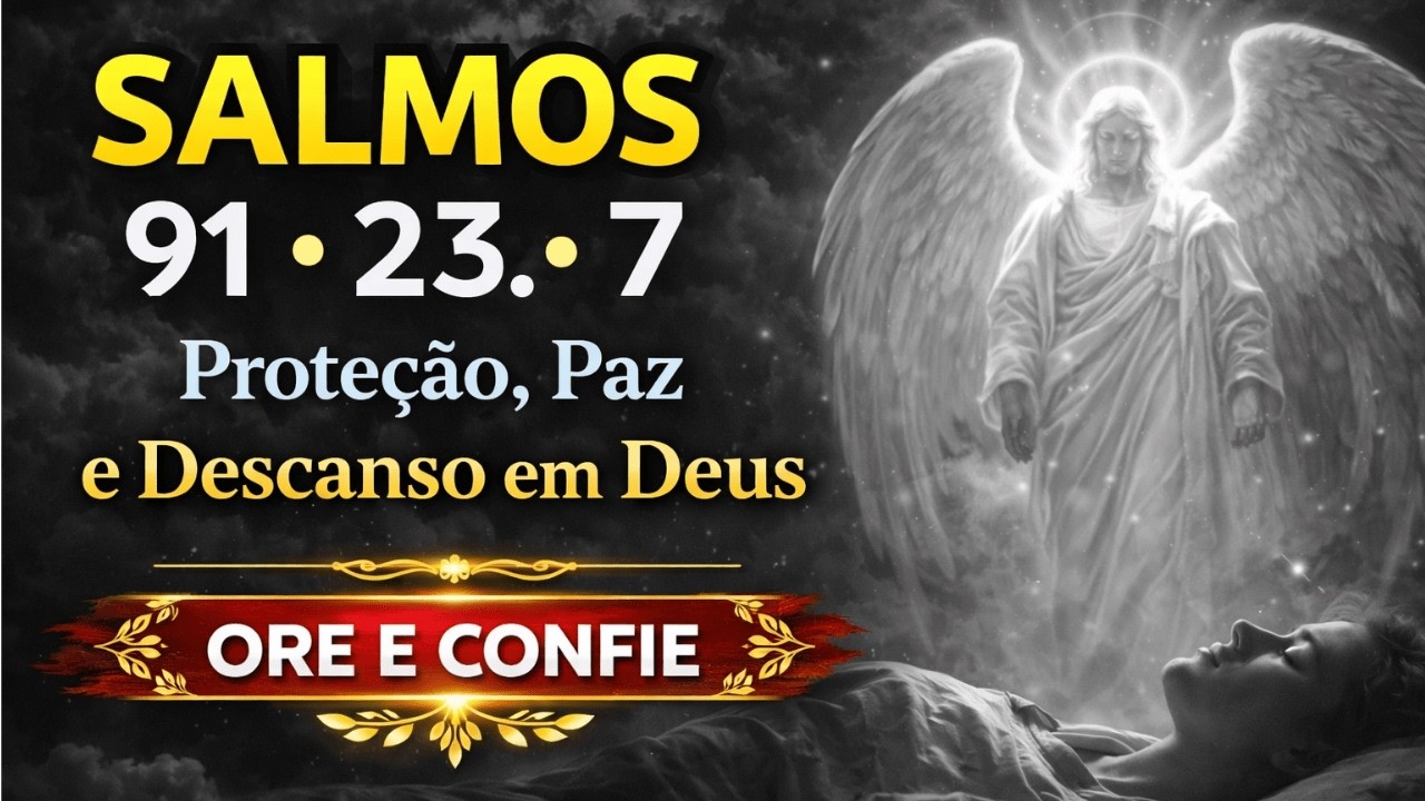 Salmos 91, 23 e 7 — Proteção e Paz Para Sua Vida