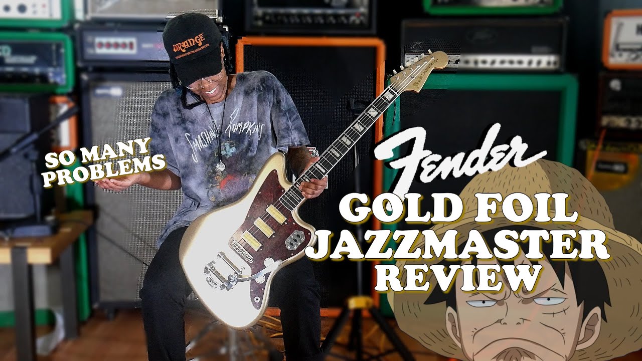 Review : Fender Jazzmaster Gold Foil — That Guitar Lover