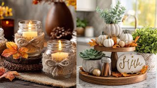 Cozy Dollar Tree Fall Decor Ideas 2025 | Budget-Friendly DIY Crafts Anyone Can Make