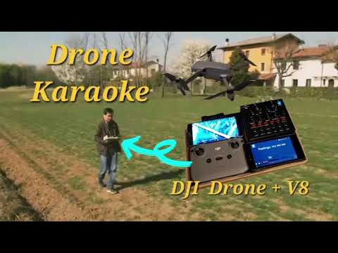 How this Man is Taking Karaoke to the Next Level With a Drone!