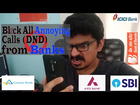 How to Activate DND (DNC) to avoid Annoying Calls from Banks | SBI | ICICI | Canara | Axis