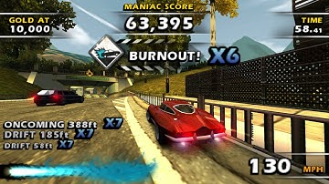Burnout Dominator - PSP Gameplay 1080P PPSSPP