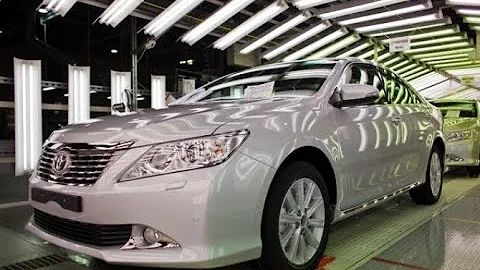 Toyota Camry 50 сборка на заводе