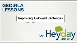 How to improve awkward sentences ( ထောင့်မကျိုးတဲ့ဝါကျတွေကိုဘယ်လိုရှောင်ကြမလဲ)