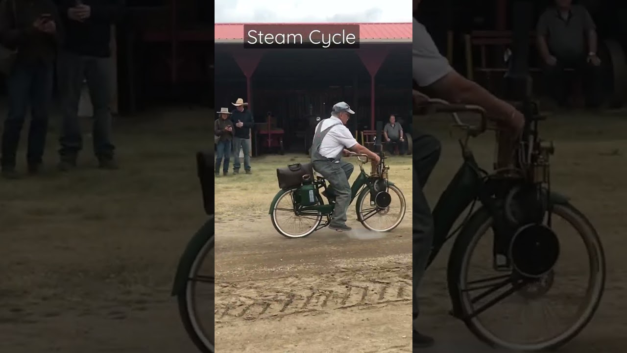 Steam Powered Bicycle