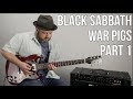 Black Sabbath "War Pigs" Guitar Lesson Part 1