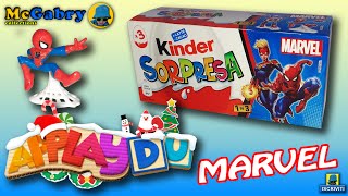 UOVA KINDER SORPRESA MARVEL & APP KINDER APPLAYDU-UNBOXING OVETTI KINDER NATALE 2020 screenshot 3