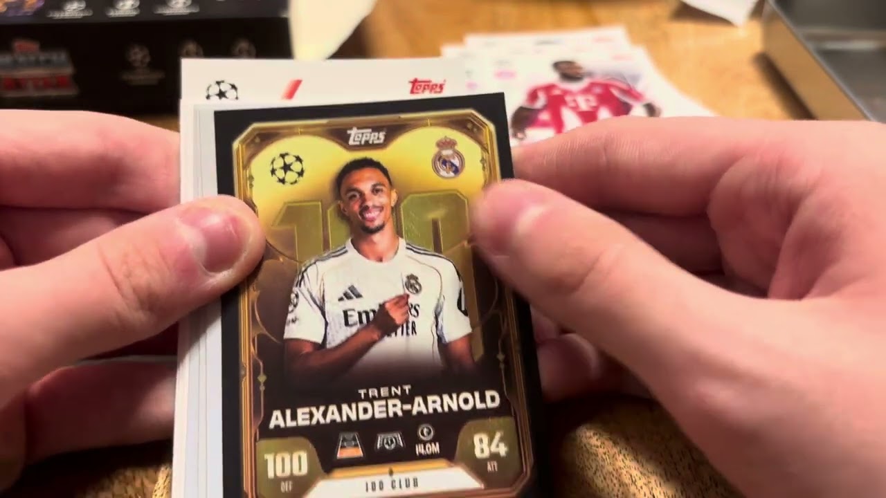 OPENING TOPPS MATCH ATTAX 2025/26 GLADIATORS MEGA TIN #4 + 3 PACKS + 3 GLADIATOR CARDS!