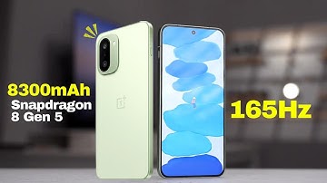 Snapdragon 8 Gen 5 Maxed: OnePlus 15R ( Ace 6T )165FPS Gameplay!