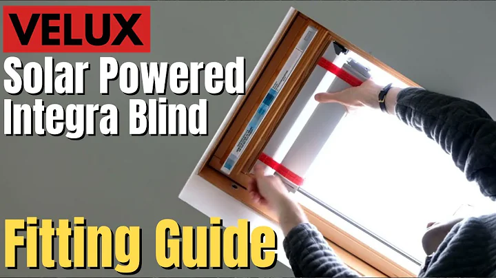 How to fit a VELUX Solar Powered Blind // VELUX Integra RSL