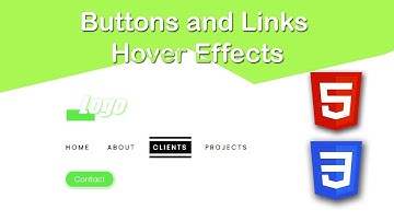 Amazing HTML - Heading One, Anchor tag and button Hover Effects using CSS3 | Navigation Animation