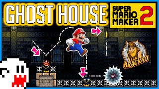 Hard Ghost House Level | Super Mario Maker 2