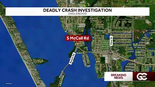 Motorcyclist killed after crash on S. McCall Road in Englewood