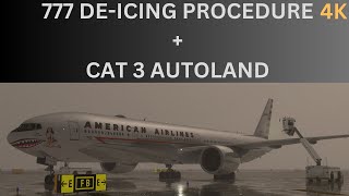 PMDG 777 DE-ICING and CAT 3 AUTOLAND -MSFS 2020