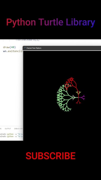 Python Turtle Library - YouTube