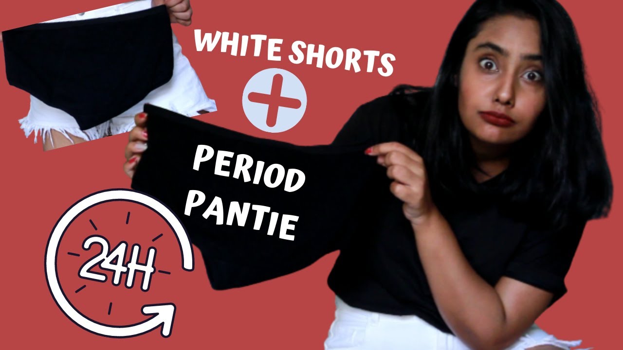 I wore a REUSABLE PERIOD PANTIE for 24 hours! Is it worth the hype