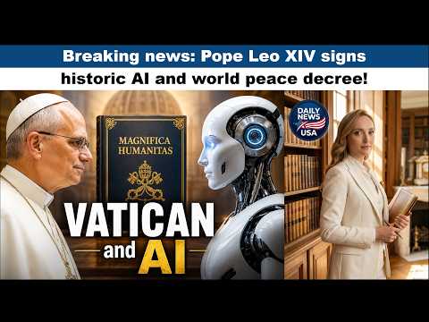 VATICAN and AI? Breaking News: Pope Leo XIV Issues Historic 2026 AI Mandate!