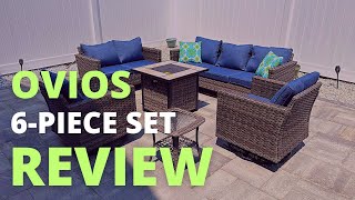 Ovios Patio Furniture Set 6 PCS Outdoor Sectional Sofa Set Review | Outdoor Patio Furniture Review