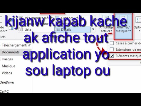 Windows 10: comment afficher ou masquer les iconnes sur le bureau