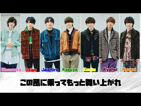 なにわ男子【Naniwa Danshi  나니와단시】Blue Story 歌割（English sub 한국어 자막 ）