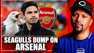 Seagulls Dump On Arsenal - Brighton 3 - 0 Arsenal  - Curtis Shaw TV