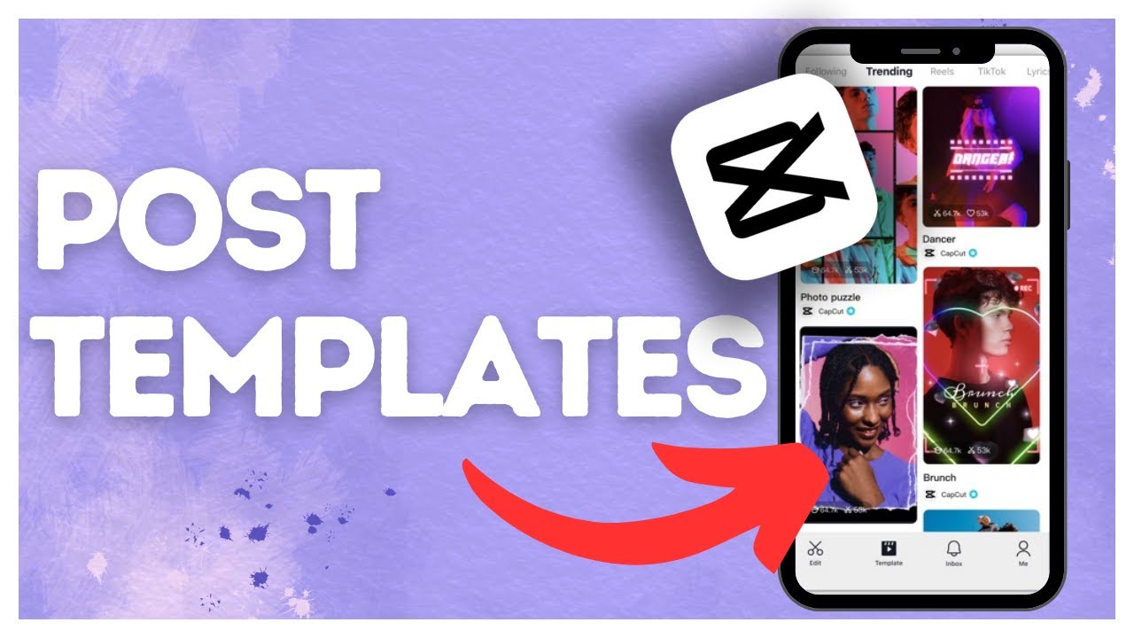 How to post templates in CapCut? YouTube