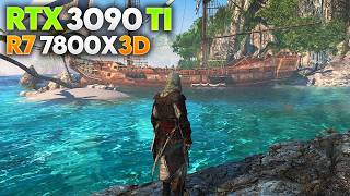 7800X3D &amp; RTX 3090 Ti | Assassin's Creed IV: Black Flag (4K &amp; 8K Maximum)