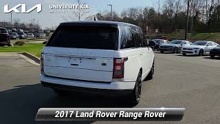 Used 2017 Land Rover Range Rover HSE, Durham, NC 99221B