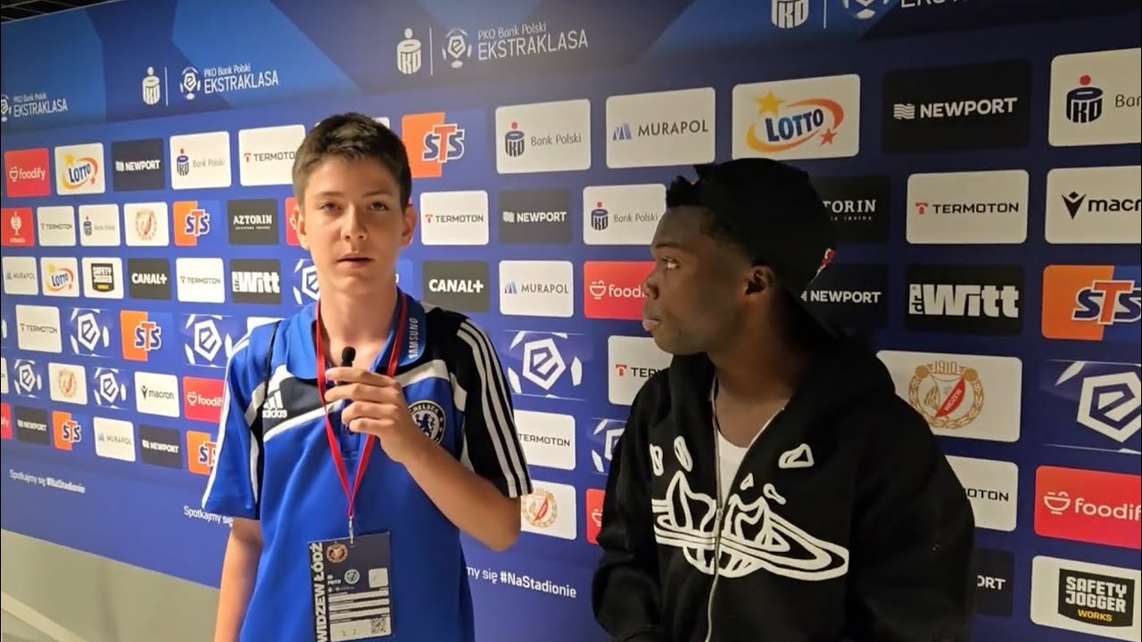 Samuel Akere - wywiad po meczu Widzew Łódź -  Wisła Płock. 9.08.2025 r.