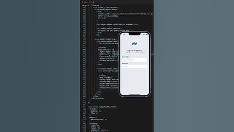 Episode 1 | Building a Simple Login Screen in React Native