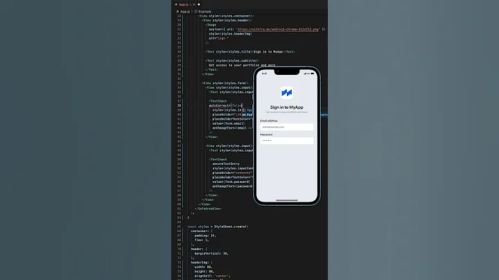 Episode 1 | Building a Simple Login Screen in React Native