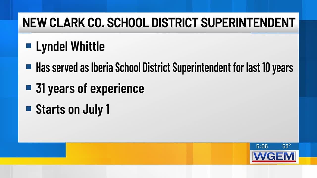 Clark County R-1 names next superintendent - YouTube