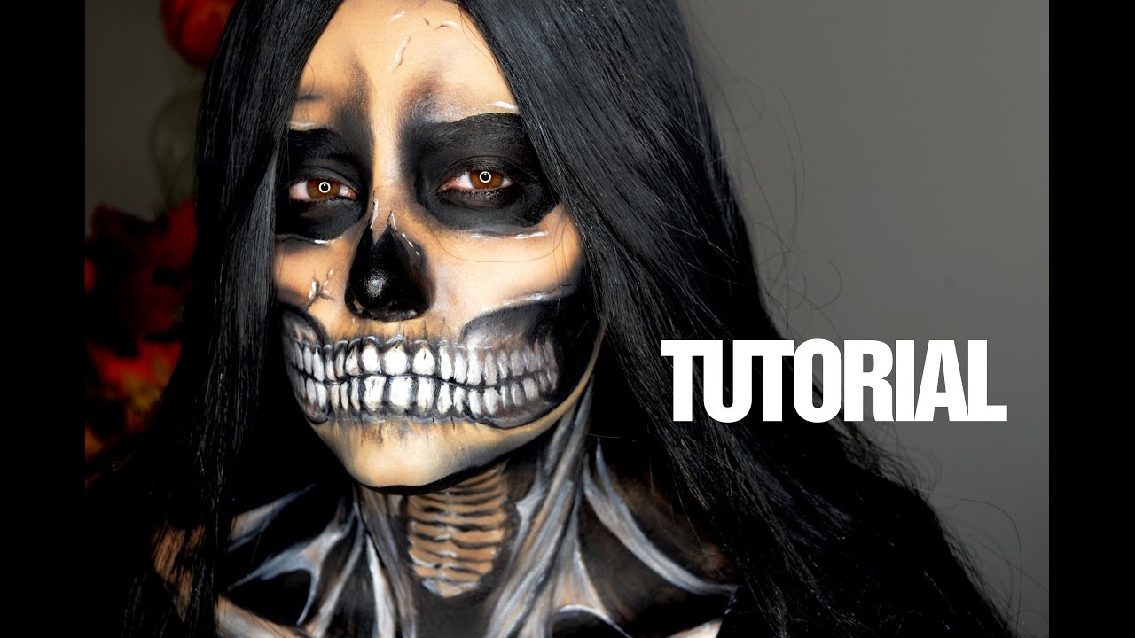 Tutorial Halloween maquillaje de Calavera 2016 | Susana Diaz
