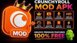 Crunchyroll Mod APK 2026 🔥 Unlock Premium Anime for Free (No Ads + All Episodes) screenshot 3