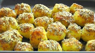 CHRISTMAS Roast Potatoes with Parmesan Cheese & herbs