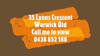 35 Lyons Street, WARWICK Qld