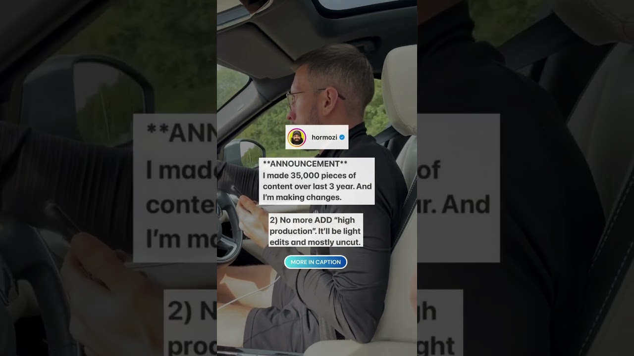 Are you tired of the highly edited fast paced content?