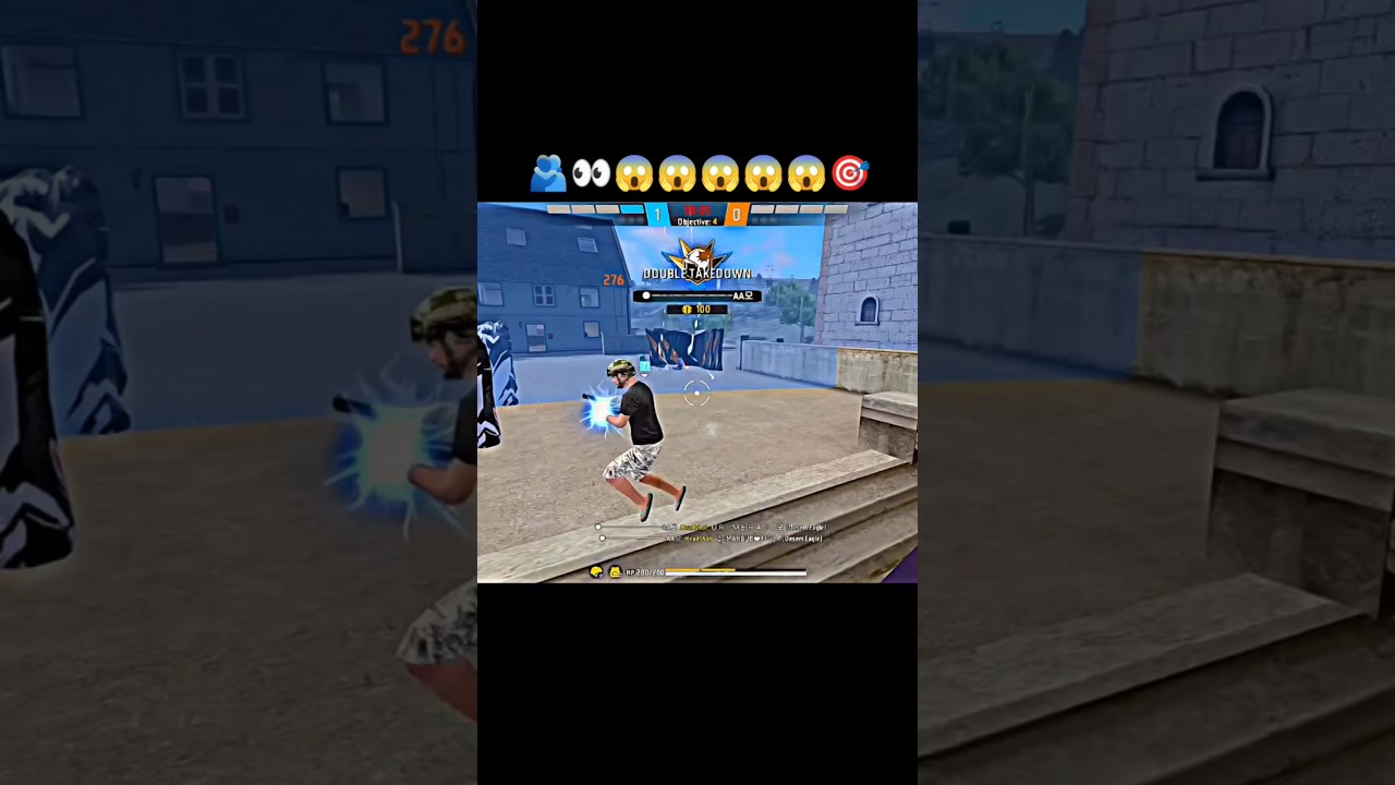 1vs4 clutch bag for the headshots 💀 YT FF headshot trick Reels 👀