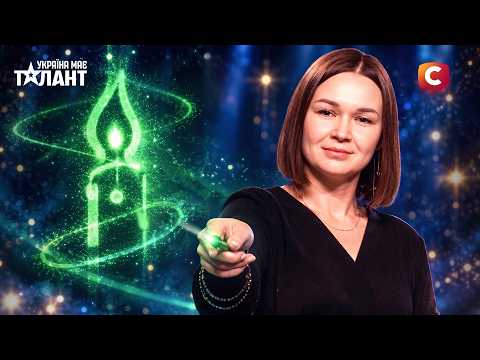 Artist Paints With Light In Total Darkness – Ukraine's Got Talent 2026