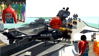 হেলিকেরিয়ারে কঠিন অভিযান | মিশন 4 🦹🏽‍♀️ Indian bike driving 3D #gaming #viralvideo screenshot 2