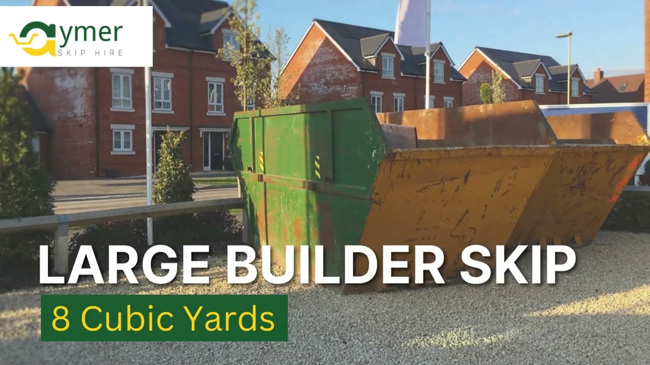 Skip Hire - 8 Cubic Yard Skip Information, Size and Uses