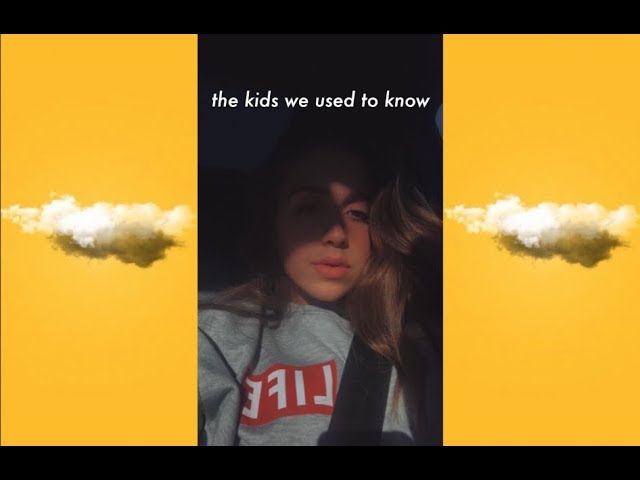 i wrote a song... (kids we used to know) // tate mcrae