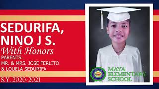 Maya Elementary School 2nd Virtual Graduation Ceremony