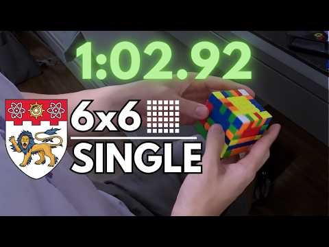 NTU student solves 6x6 rubik's cube in 62 seconds!