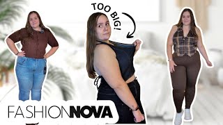 Fashion Nova Plus Size Try On Haul | Size 18/20 Fall Outfits