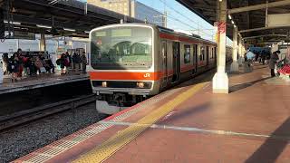 【試作車】武蔵野線E231系MU1(元B901)各駅停車東京行き 新浦安発車 2025/02/06
