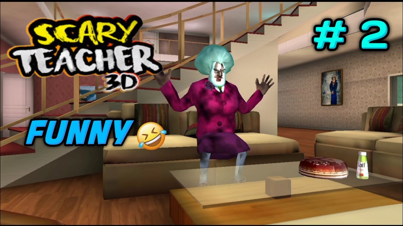 Scary teacher part 2 funny gameplay YouTube