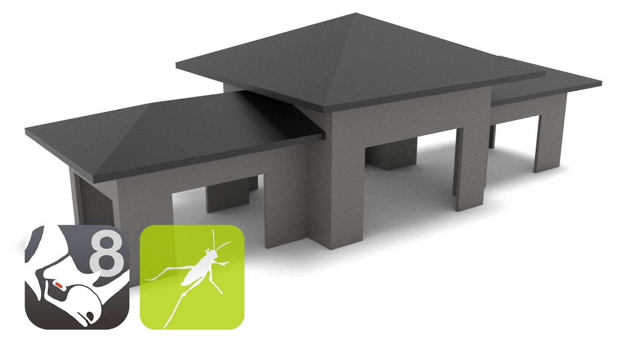 Parametric Design Tutorial using Grasshopper for Rhino 8 3D - YouTube
