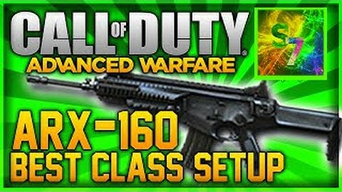 Call of Duty Advanced Warfare: Best ARX-160 Class Setup - (Call of Duty Multiplayer Gameplay)