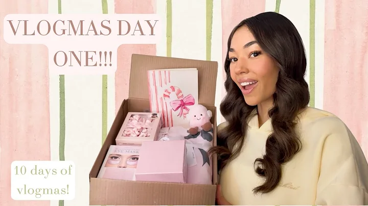 VLOGMAS DAY ONE!!! | 10 days of vlogmas series | Gift Haul, Christmas Shopping, Room Decor, + More!